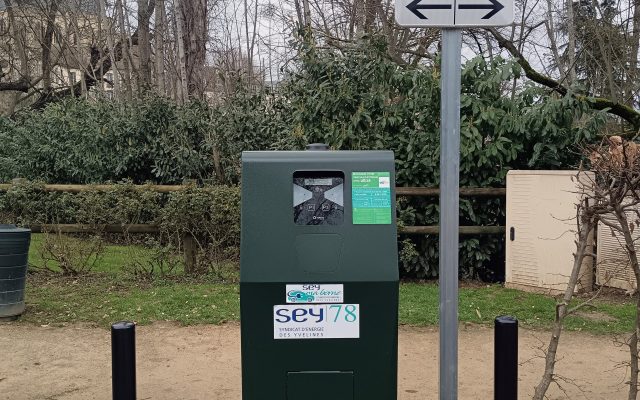 Parking du Palais | Borne de recharge en service