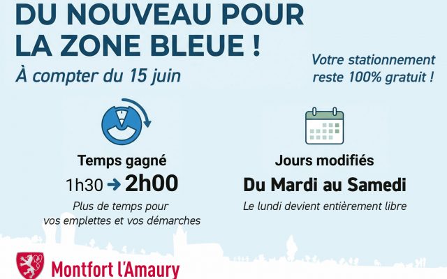 Du nouveau pour le stationnement à compter du 15 juin !