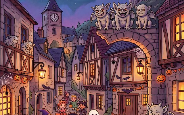 Chasse aux bonbons | La nuit des Gargouilles
